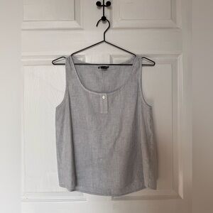 Theory Zelia Blouse Top
Women's TP Blue Striped Linen
Stretch Classic Nautical